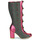 Cipők Női Városi csizmák Irregular Choice DITSY DARLING Rózsaszín / Zöld