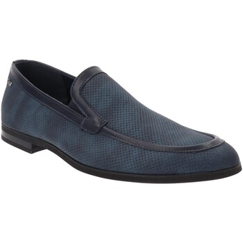 Cipők Férfi Mokkaszínek Gianmarco Venturi GMVMO0106 Kék