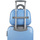 Táskák Keményfedeles bőröndök Itaca Stickers Kék
