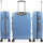 Táskák Keményfedeles bőröndök Itaca Stickers Kék