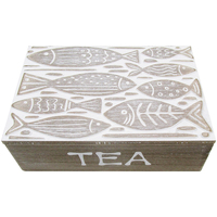 Otthon Kosarak és dobozok Signes Grimalt Tea Teaszervező Szürke