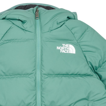 The North Face Boys North DOWN reversible hooded jacket Fekete  / Zöld