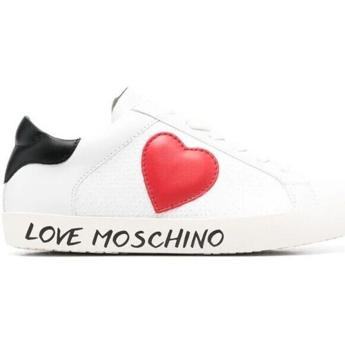 Cipők Női Divat edzőcipők Love Moschino JA15142G1G FREE LOVE Fehér