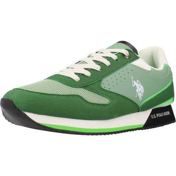 Cipők Férfi Divat edzőcipők U.S Polo Assn. NOBIL003M Zöld
