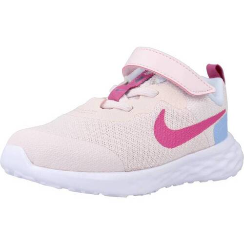Cipők Lány Rövid szárú edzőcipők Nike REVOLUTION 6 BABY/TODDL Citromsárga