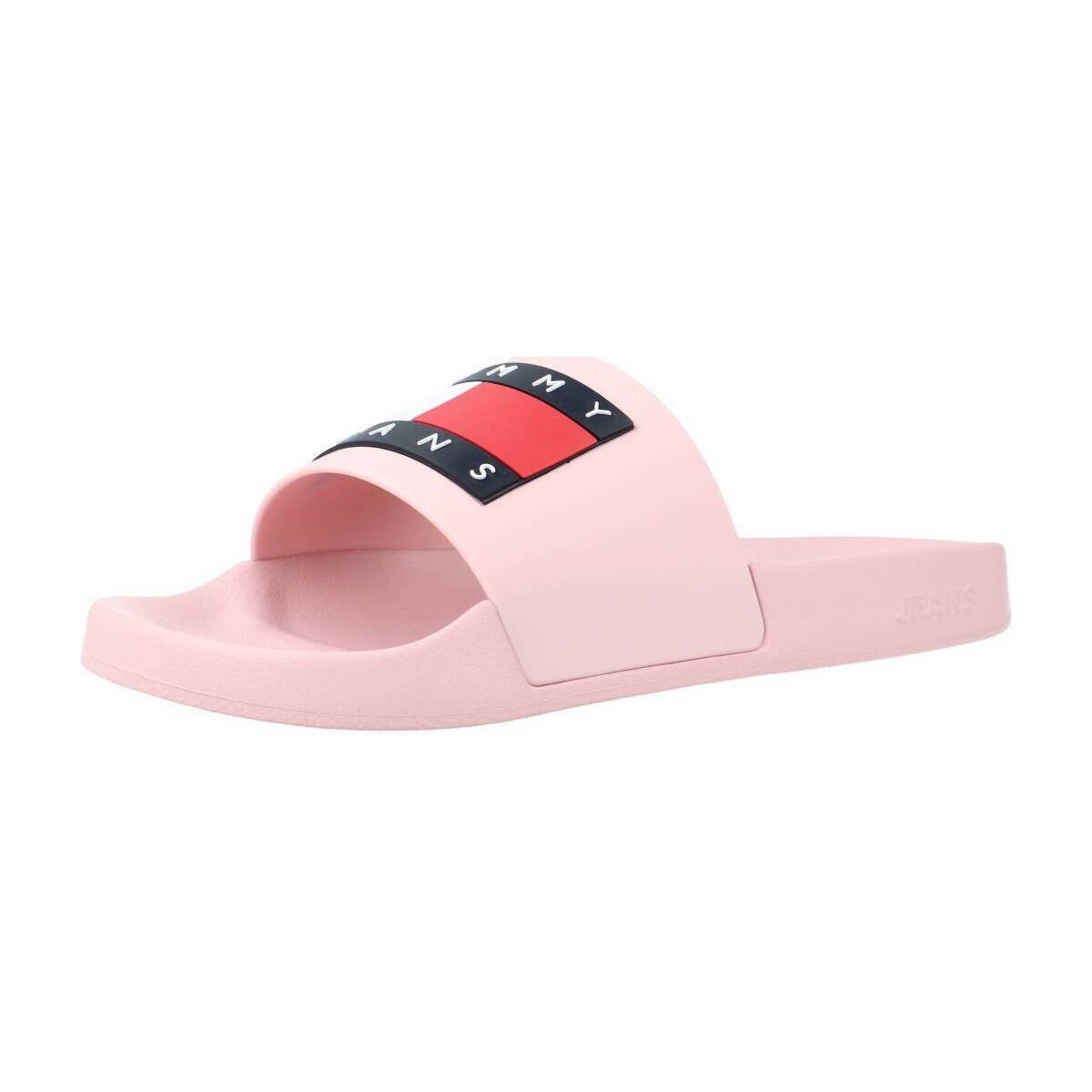 Cipők Női Lábujjközös papucsok Tommy Jeans FLAG POOL SLD ESS Rózsaszín