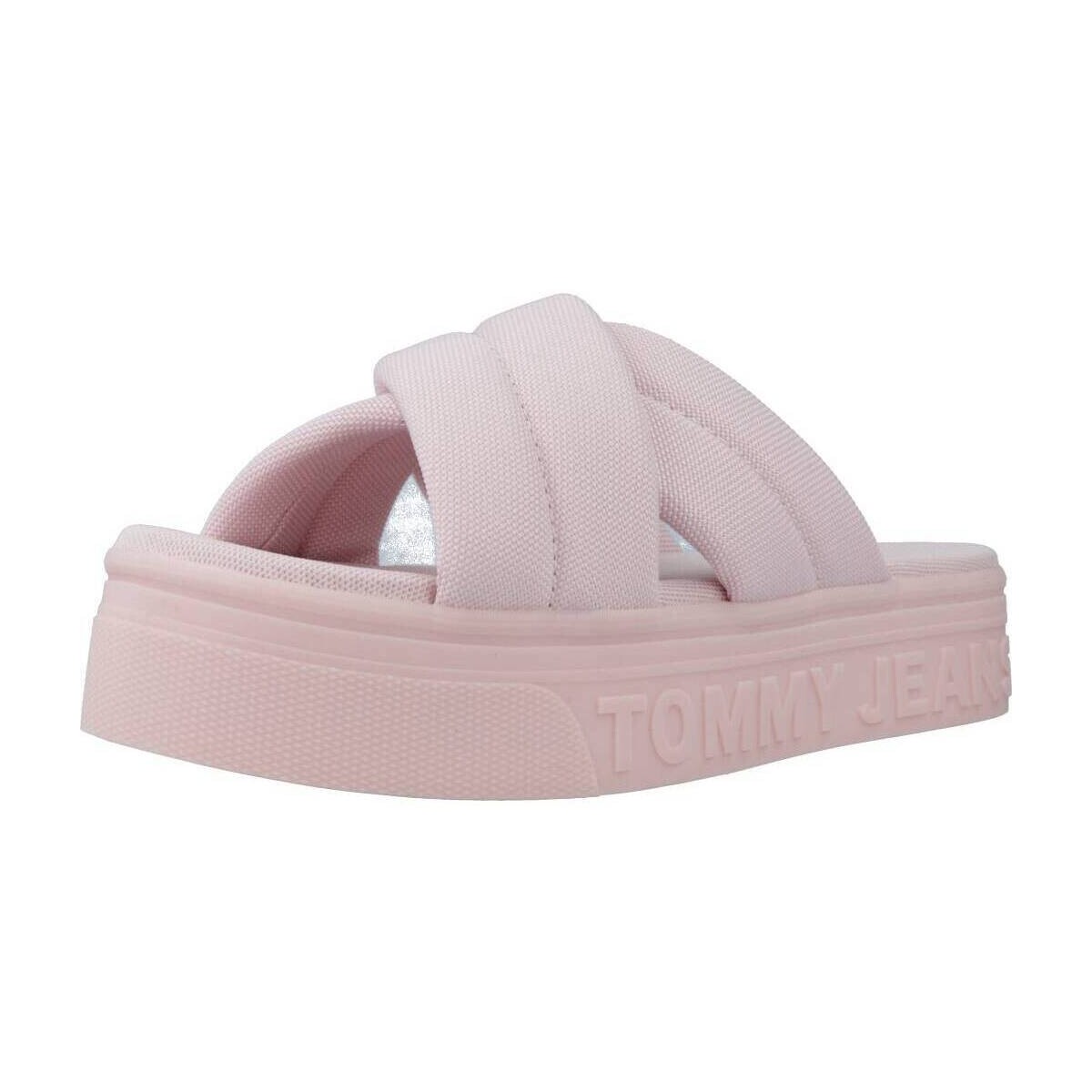 Cipők Női Szandálok / Saruk Tommy Jeans FLTFRM SANDAL Rózsaszín