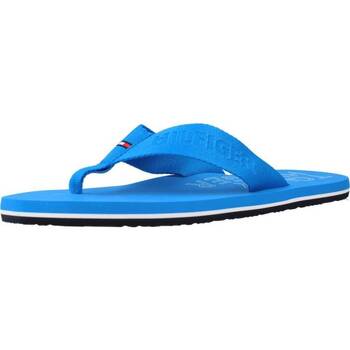 Cipők Férfi Lábujjközös papucsok Tommy Hilfiger BEACH SANDAL Kék