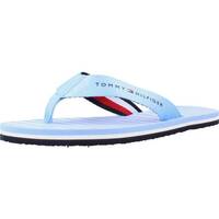Cipők Női Lábujjközös papucsok Tommy Hilfiger ESSENTIAL ROPE SAN Kék