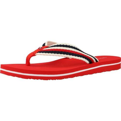 Cipők Női Lábujjközös papucsok Tommy Hilfiger ESSENTIAL COMFORT Piros
