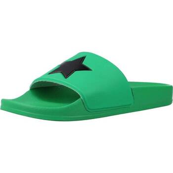 Cipők Női Lábujjközös papucsok Chiara Ferragni EYE STAR SLIDERS Zöld