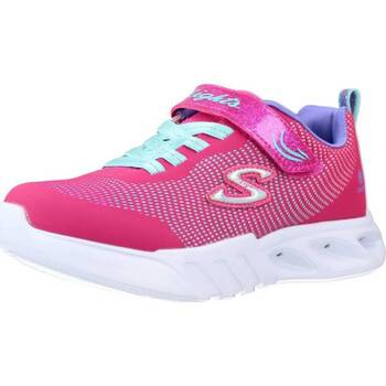Cipők Lány Rövid szárú edzőcipők Skechers FLICKER Rózsaszín