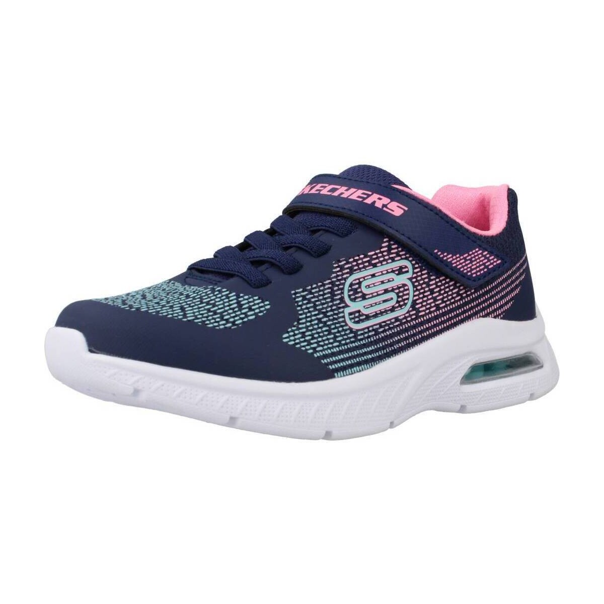 Cipők Lány Rövid szárú edzőcipők Skechers 303610L Kék