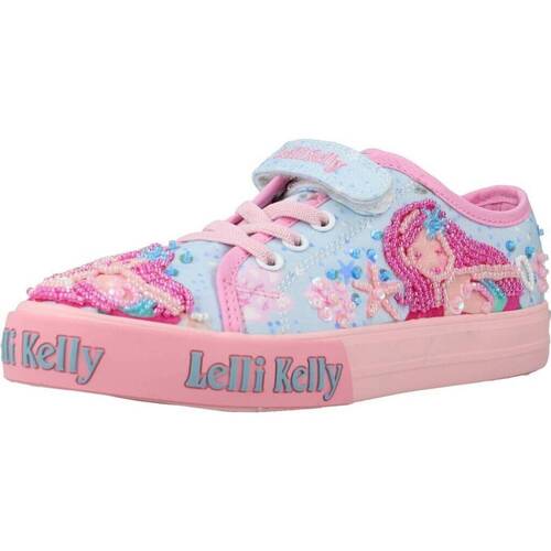 Cipők Lány Rövid szárú edzőcipők Lelli Kelly LK3480 Kék
