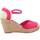 Cipők Női Gyékény talpú cipők Chika 10 NADIA 25 Rózsaszín