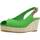 Cipők Női Szandálok / Saruk Tommy Hilfiger ICONIC ELBA SLING BACK W Zöld