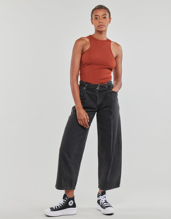Levi's BELTED BAGGY Fekete 