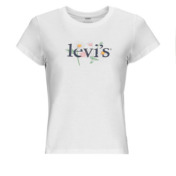 Ruhák Női Rövid ujjú pólók Levi's GRAPHIC AUTHENTIC TSHIRT Fehér