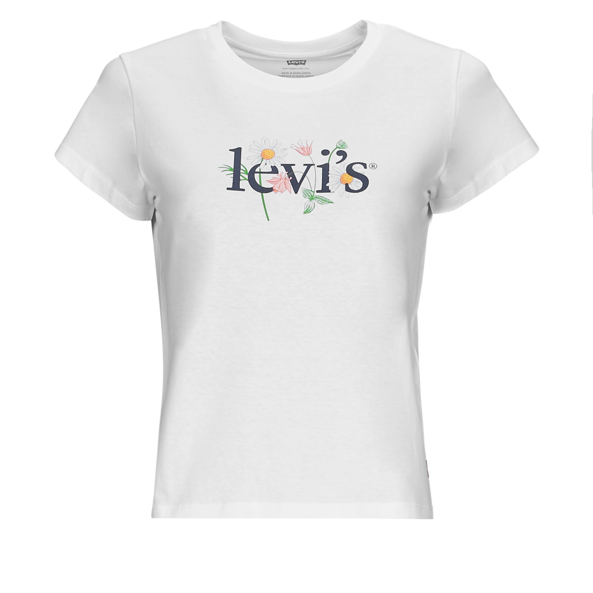 Ruhák Női Rövid ujjú pólók Levi's GRAPHIC AUTHENTIC TSHIRT Fehér