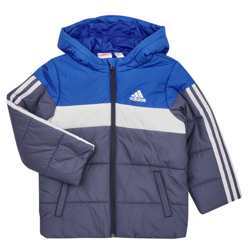 Ruhák Fiú Steppelt kabátok Adidas Sportswear LK PAD JKT Kék / Sokszínű