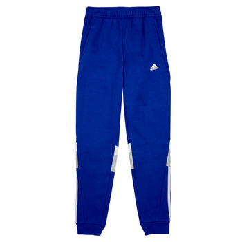 Ruhák Fiú Futónadrágok / Melegítők Adidas Sportswear 3S TIB PT Kék / Szürke / Fehér