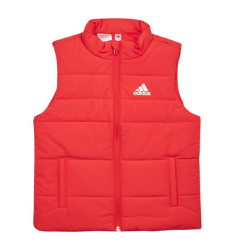 Ruhák Gyerek Steppelt kabátok Adidas Sportswear JK PAD VEST Piros