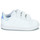 Cipők Lány Rövid szárú edzőcipők adidas Originals STAN SMITH CF I Fehér / Irizáló
