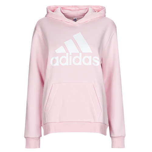Ruhák Női Pulóverek Adidas Sportswear BL OV HD Rózsaszín / Fehér