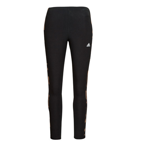 Ruhák Női Legging-ek Adidas Sportswear VIBAOP 3S LEG Fekete  / Sokszínű