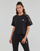Ruhák Női Rövid ujjú pólók Adidas Sportswear VIBAOP 3S CRO T Fekete  / Arany