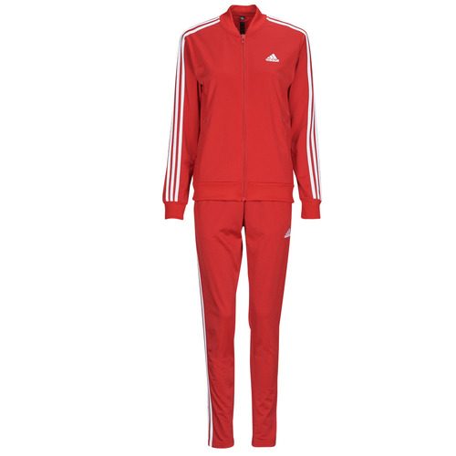 Ruhák Női Melegítő együttesek Adidas Sportswear 3S TR TS Piros / Fehér
