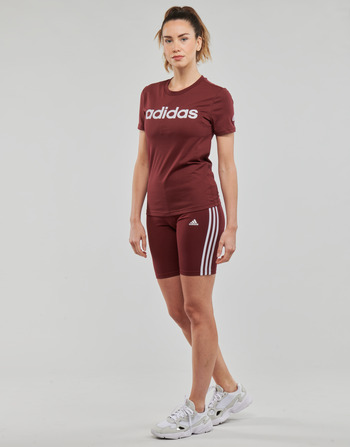 Adidas Sportswear LIN T Barna / Fehér