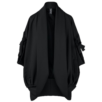 Wendy Trendy Coat 110823 - Black Fekete 