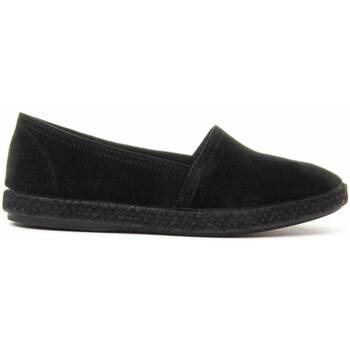 Cipők Női Gyékény talpú cipők Purapiel 80923 Fekete 