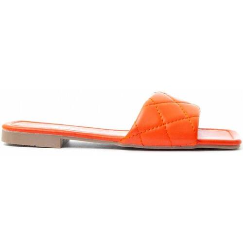 Cipők Női Szandálok / Saruk Leindia 82849 Narancssárga
