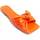Cipők Női Szandálok / Saruk Leindia 82854 Narancssárga