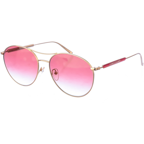 Órák & Ékszerek Női Napszemüvegek Longchamp LO133S56-770 Rózsaszín