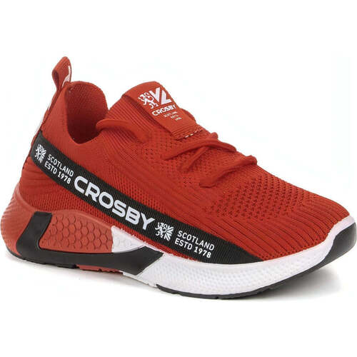 Cipők Fiú Rövid szárú edzőcipők Crosby  Piros