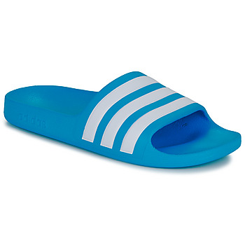 Cipők Gyerek strandpapucsok Adidas Sportswear ADILETTE AQUA K Kék / Fehér