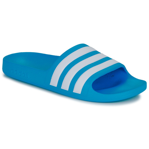 Cipők Gyerek strandpapucsok Adidas Sportswear ADILETTE AQUA K Kék / Fehér