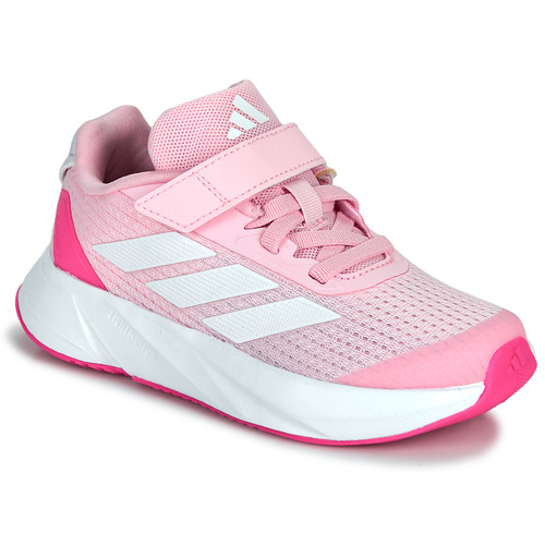 Cipők Lány Rövid szárú edzőcipők Adidas Sportswear DURAMO SL EL K Rózsaszín / Fehér