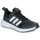 Cipők Gyerek Rövid szárú edzőcipők Adidas Sportswear FortaRun 2.0 EL K Fekete  / Fehér
