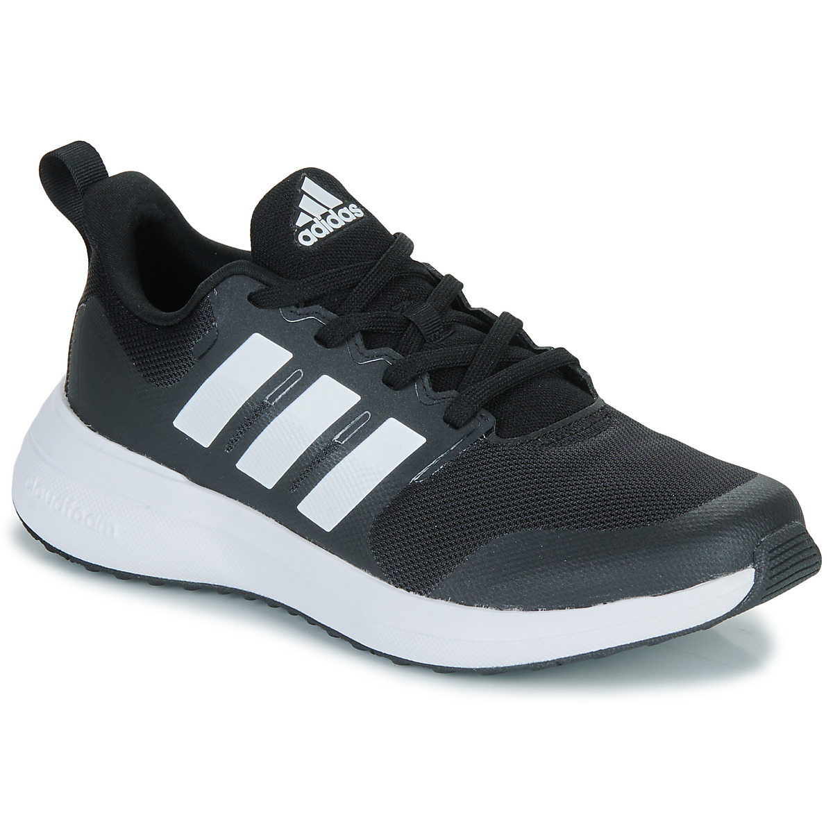 Cipők Gyerek Rövid szárú edzőcipők Adidas Sportswear FortaRun 2.0 K Fekete  / Fehér