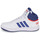 Cipők Gyerek Magas szárú edzőcipők Adidas Sportswear HOOPS MID 3.0 K Fehér / Kék / Piros