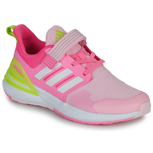 Cipők Lány Rövid szárú edzőcipők Adidas Sportswear RapidaSport EL K Rózsaszín / Fehér