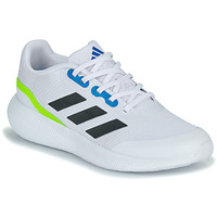 Cipők Fiú Rövid szárú edzőcipők Adidas Sportswear RUNFALCON 3.0 K Fehér / Citromsárga