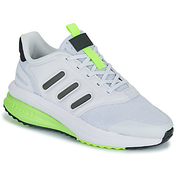Cipők Fiú Rövid szárú edzőcipők Adidas Sportswear X_PLRPHASE J Fehér / Fekete  / Zöld