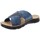 Cipők Férfi Papucsok Axa -28136A Kék