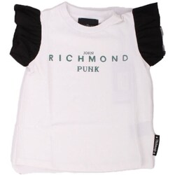 Ruhák Lány Rövid ujjú pólók John Richmond RGP23070TS Fehér