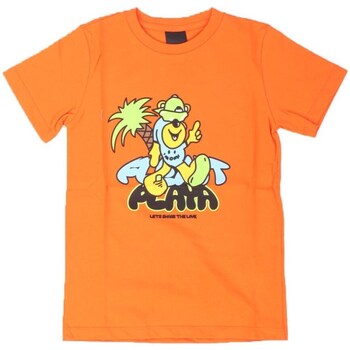 Ruhák Gyerek Rövid ujjú pólók Imomi SS23IK022 Narancssárga